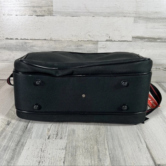 Diane von Furstenburg DVF Carry On Weekender Overnight Luggage Bag Black - Picture 3 of 6